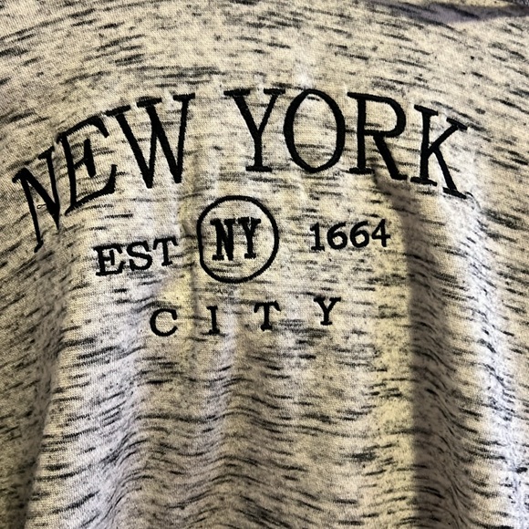 Gray NYC Hoodie M2XL - Picture 2 of 5
